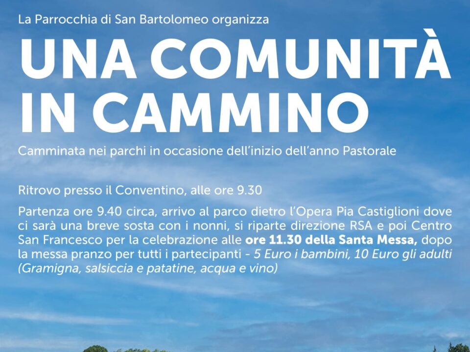 Una comunità in cammino